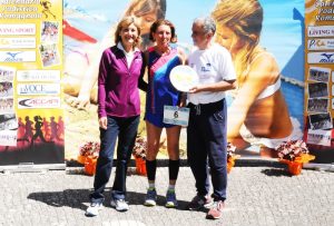 Laura Fogli, Rita Ligi, Pierluigi Grossi. Maratonina Dei Laghi 2017